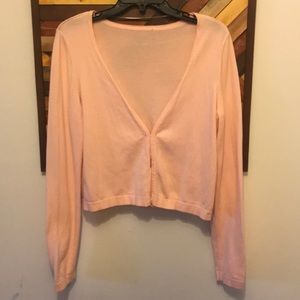 Cute blush pink cardigan